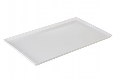 Podnos FLOAT GN 1/1 53 x 32,5 cm, výška: 3 cm melamín farba biela