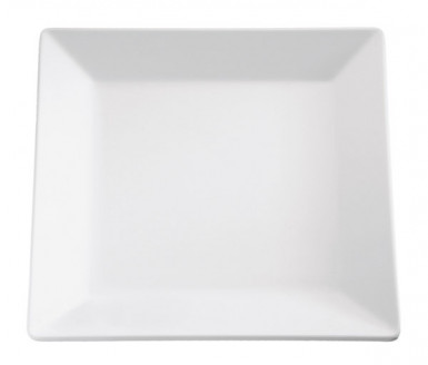 Podnos PURE 26,5 x 26,5 cm, výška: 3 cm melamín farba biela