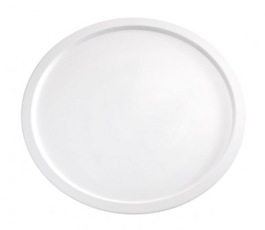 Podnos PURE Ø 38 cm, výška: 2,5 cm melamín farba biela