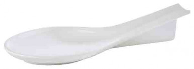 Odkladač naberačky SPOON 26x10,5cm, výška:5cm melamín, farba biela