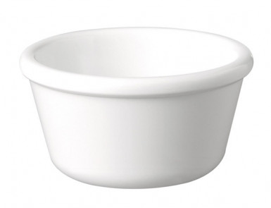 Miska CASUAL Ø 8,5 cm, výška: 4,5 cm, 0,11 l melamín farba biela