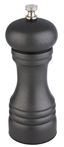 Mlynček GUNMETAL soľ Ø 6 cm, výška: 15,5 cm nerez