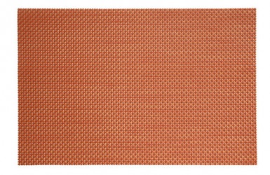Prestieranie 45x33 cm PVC, úzky pásik, farba oranžovo červená