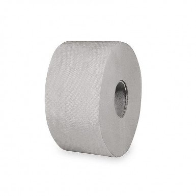 Toaletný papier (PAP-Recy) 1vrstvý natural `JUMBO` Ø19cm 130m [12 ks]