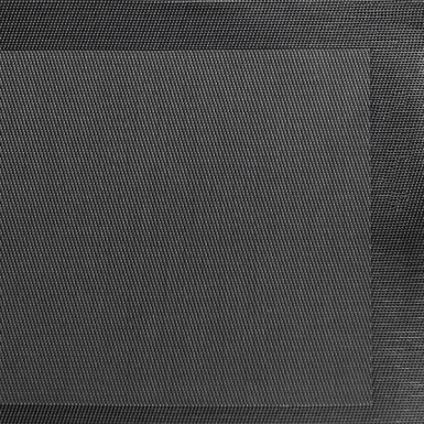 Prestieranie 45x33 cm PVC, jemné pásiky, farba FRAMES čierna