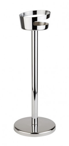 Stojan chladič sekt k art.č.36028 Ø 17,5/26,5 cm, výška: 73 cm 18/8 nerez