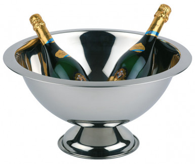 Chladič šampanské Ø 45 cm, výška: 23 cm, 12 l nerez, vysoký lesk