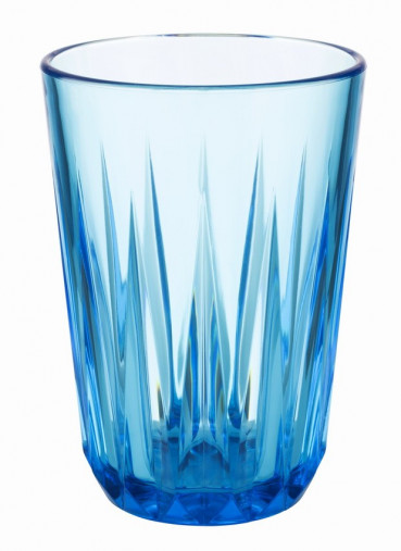 Pohár CRYSTAL Ø 7,5 cm, výška: 11 cm, 0,20 l Tritan, farba modrá