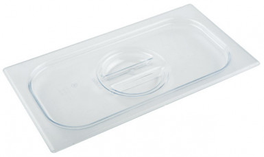Vrchnák GN 1/2 32,5 x 26,5 cm, výška: 2,5 cm polykarbonát