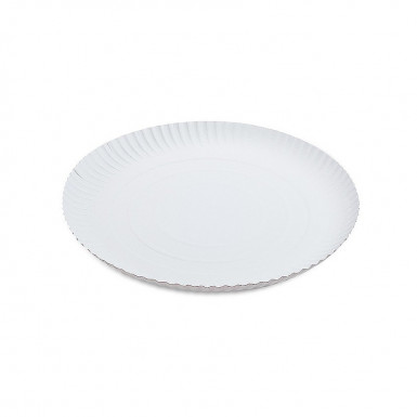 Papierový tanier hlboký biely Ø28cm [50 ks]