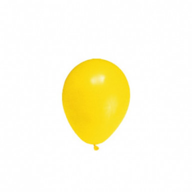 Nafukovací balónik, žltý, `M` [100 ks]