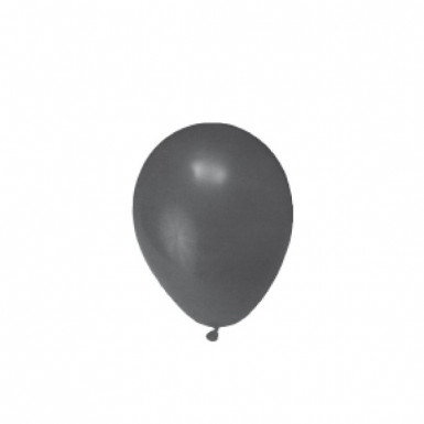 Nafukovací balónik, čierny, `M` [100 ks]