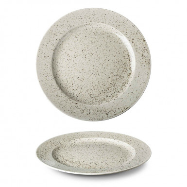 Tanier LIFESTYLE NATURAL 28,2 cm plytký béžovo-hnedý