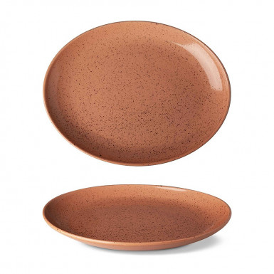 Podnos LIFESTYLE TERRACOTTA 21,9 x 28,2 cm oválny