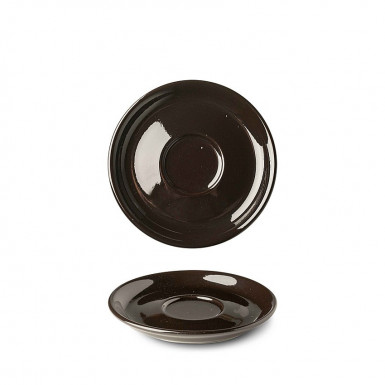 Podšálka LIFESTYLE EBONY 11,8 cm, farba tmavo-hnedá