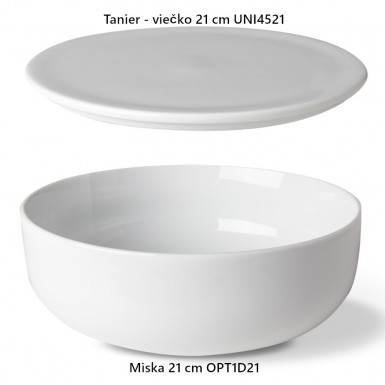 Tanier / viečko OPTIMO 21 cm