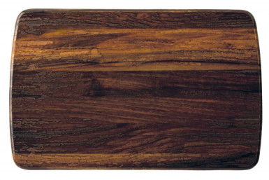 Podnos hranatý plochý 33x21 cm Wood Essence, porcelán
