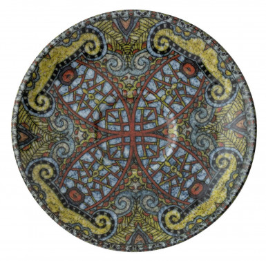 Tanier plytký 27,5 cm Mandala A, porcelán