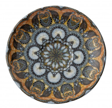 Tanier plytký 27,5 cm Mandala B, porcelán