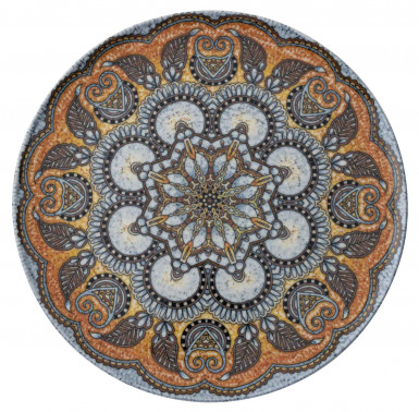 Tanier plytký 32 cm Mandala B, porcelán