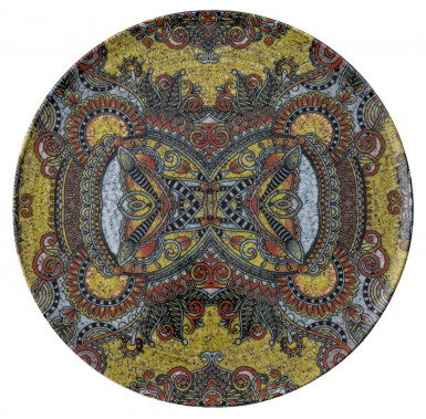 Tanier plytký 32 cm Mandala D, porcelán