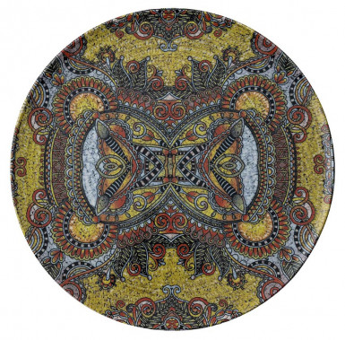 Tanier plytký 32 cm Mandala D, porcelán