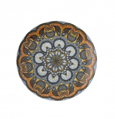 Podšálka 12 cm Mandala B, porcelán