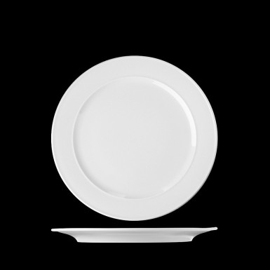 Tanier EXCELLENCY 15,5 cm plytký biely