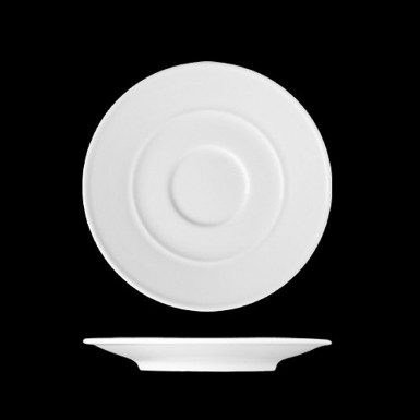 Podšálka EXCELLENCY 12,5 cm, farba biela