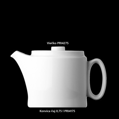 Konvica PRINCIP 0,75 lt čaj+viečko