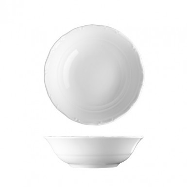 Miska VERONA 16,9 cm kompotová biela