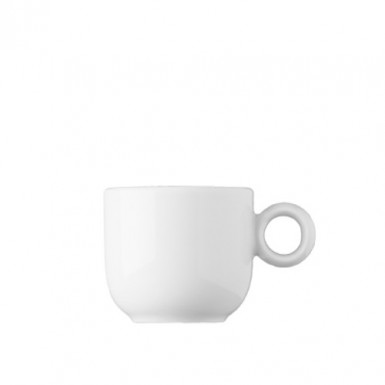 Šálka DIXY 24cl/8,1 cm, farba biela