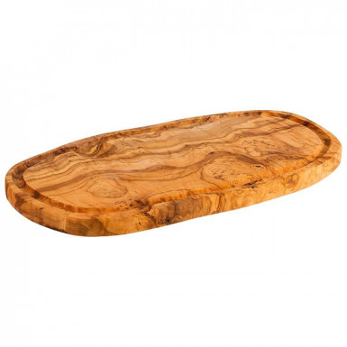 Podnos OLIVE servírovanie 34,5  x 18,5 cm, výška: 2 cm, drevo oliva