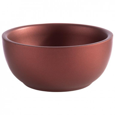 Miska LEVANTE Ø 17 cm, výška: 8,5 cm,0,9 l, nerez, medeno červená,dvojitá stena