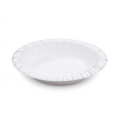 Papierová miska (FSC Mix) biela Ø200mm 480ml [50 ks]