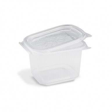 Miska (PP) Ripboxx Tiny s viečkom priehľadná 500ml [50 ks]