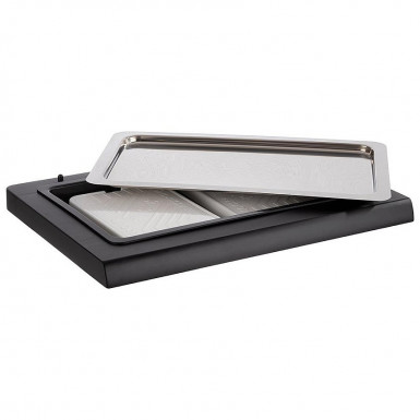 Vitrína TOP FRESH chladiaca 60 x 41 cm, výška: 5 cm set farba čierna