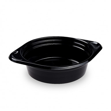 Miska (PP) Reware Brunch opakovane použiteľná čierna Ø156mm 500ml [12 ks]