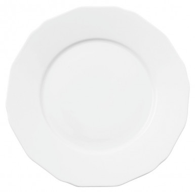 Tanier plytký 28,5 cm Garden Total White, porcelán