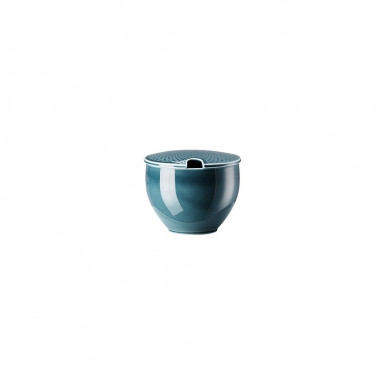 Cukornička s viečkom Junto Ocean Blue 0,28 lt porcelán modrý