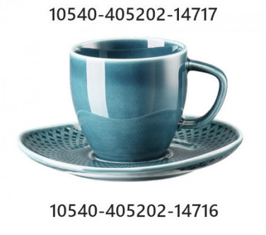 Šálka espresso Junto Ocean Blue 0,08 lt porcelán modrý