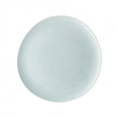 Tanier plytký Junto Opal Green 27 cm porcelán zelený, relief zo spodu