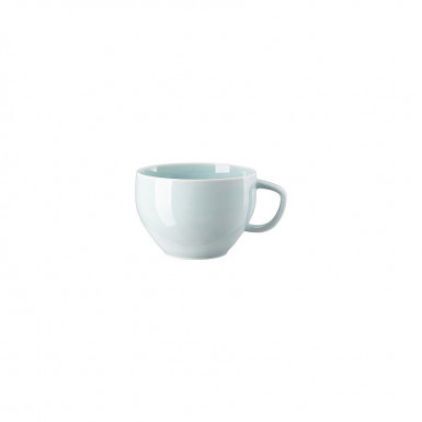 Šálka cappuccino Junto Opal Green 0,4 l porcelán zelený