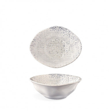 Miska FLAMENCO CHICO 17 cm, relief farba biela