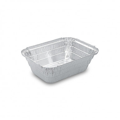 Misa (ALU) hranatá 202 x 137 x 59 mm 940ml na cestoviny [100 ks]