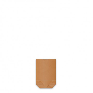 Papierový sáčok s 60mm krížovým dnom kraft 15 x 22 cm `0,5kg` [1000 ks]
