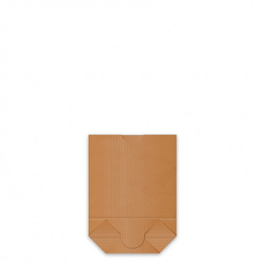 Papierový sáčok s 85mm krížovým dnom kraft 22,5 x 31 cm `2kg` [1000 ks]