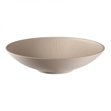 Miska NERO Ø 30 cm, výška: 7 cm, 2,2 l melamin, farba béžová