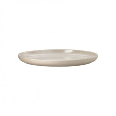 Tanier Joyn Stoneware Ash plytký 26 cm kamenina béžová