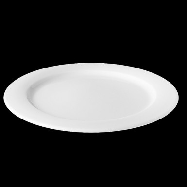Tanier TIME 31 cm plytký biely